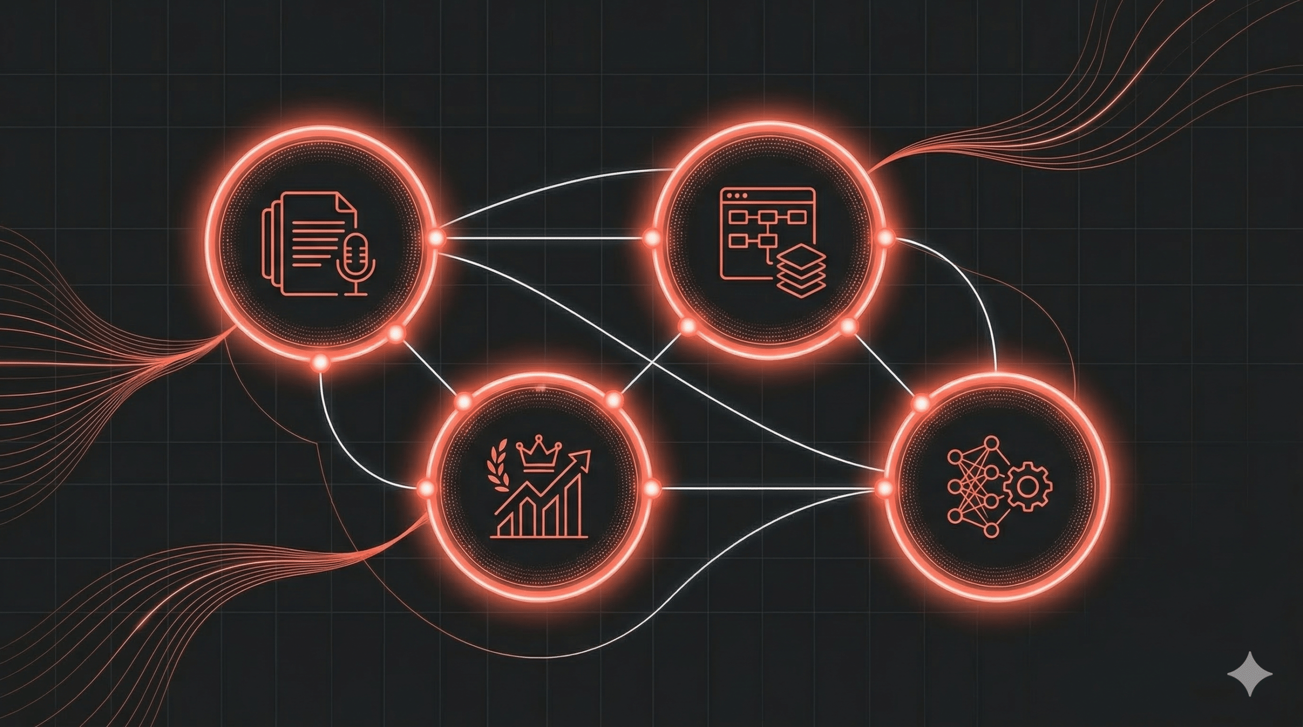 Checklist visual de implementação de GEO para marcas e profissionais de marketing digital