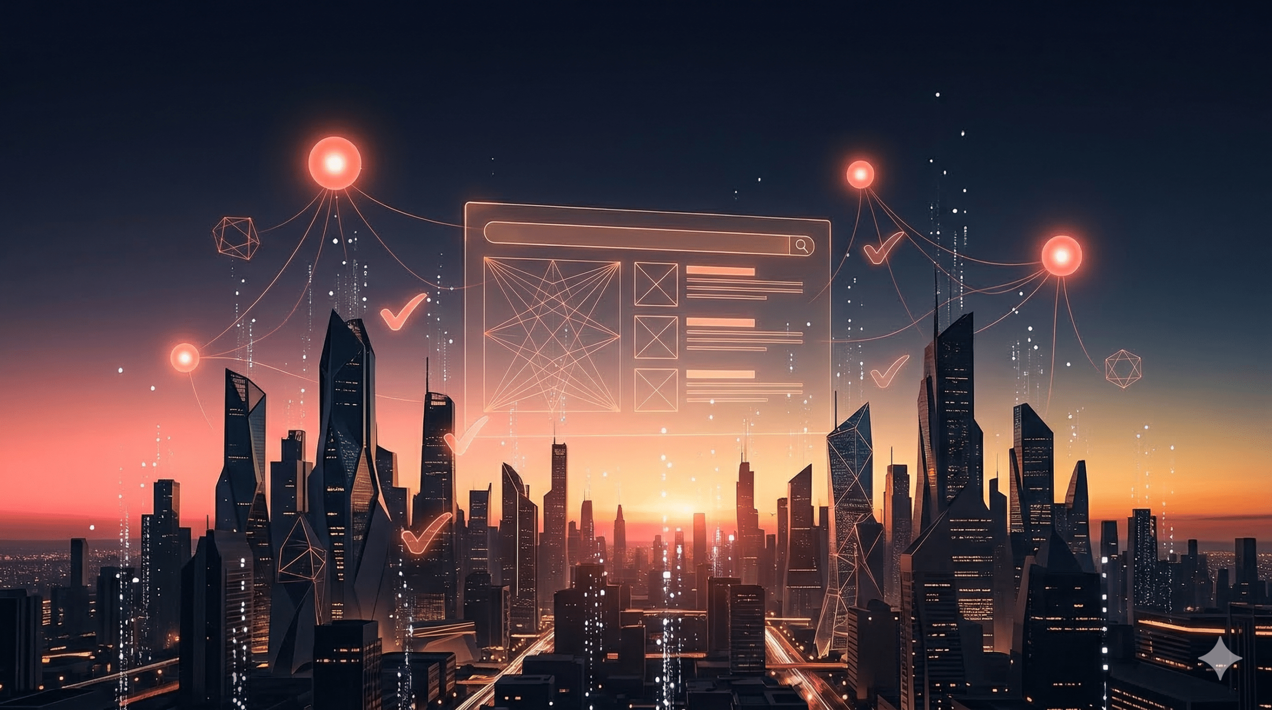 Comparação visual entre SEO tradicional com resultados de busca do Google e GEO com respostas geradas por inteligência artificial