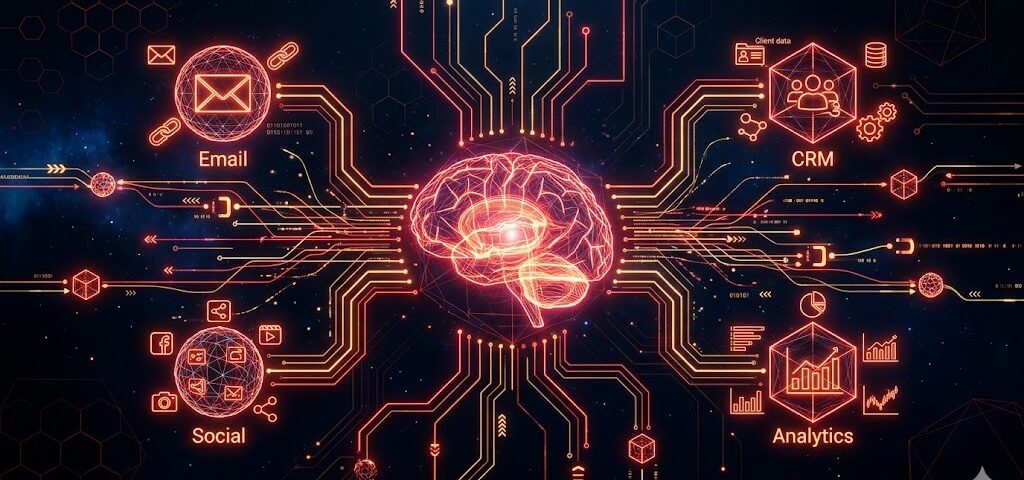 Automação de Marketing com IA: O Guia Completo para Escalar Resultados em 2026