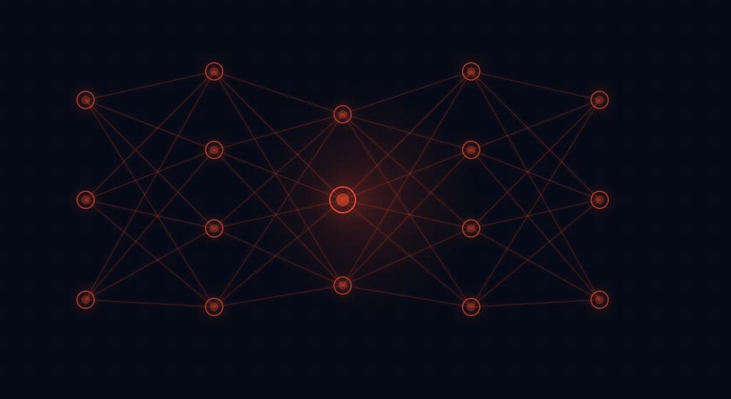 Representação visual de rede neural de IA generativa para criação de criativos publicitários