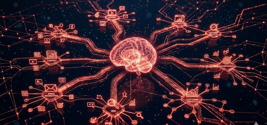 Agentes de IA no Marketing: Como Usar Workflows Autônomos para Escalar Resultados em 2026