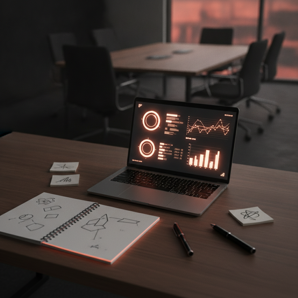Diagrama conceitual mostrando a diferença entre resultado de busca tradicional e resposta gerada por IA, com foco em visibilidade de marca em generative engine optimization